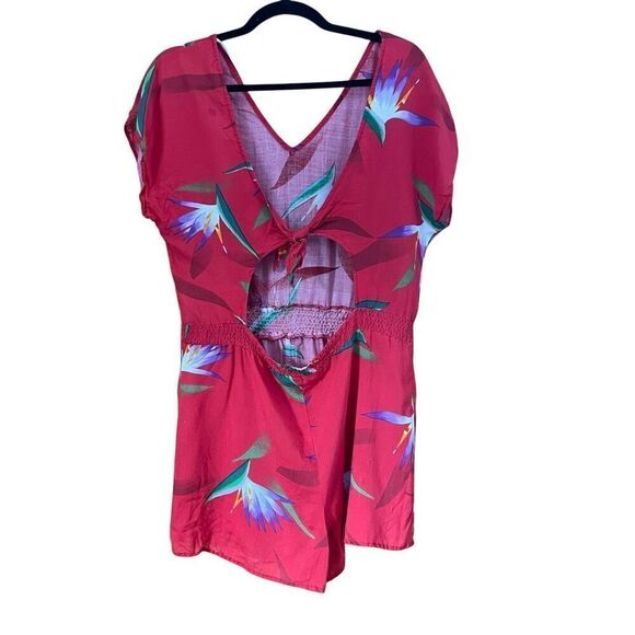 Vintage 1970s Floral Romper Jumpsuit - Picture 2 of 12